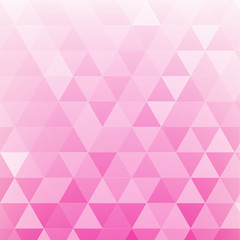 triangle abstract background of pink