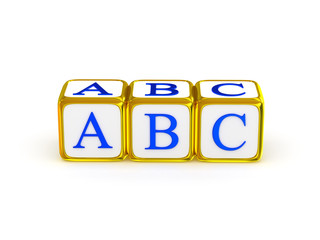 ABC alphabet.