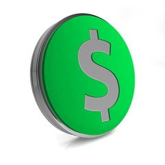 money circular icon on white background