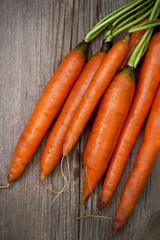 fresh carrots