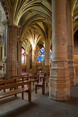 Fototapeta premium Paris - interior of Saint Severin gothic church