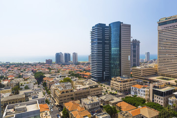 Naklejka premium city Tel Aviv