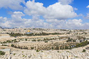Fototapeta na wymiar old city of Jerusalem