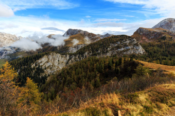 Mountains at the sea of Kings in Berchtesgaden