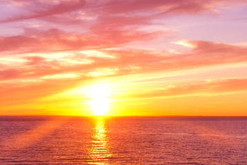 Bay View Burning Skies
