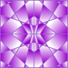 Purple geometric tile with a gradient