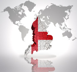 Map of  England