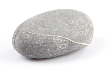 Zen stone - isolated over white