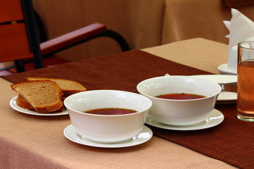 Ukrainian borsch