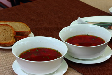 Ukrainian borsch