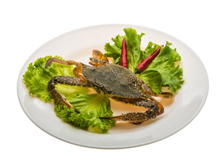 Raw crab