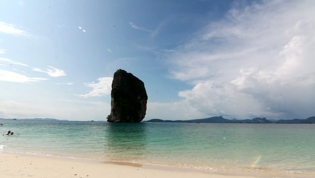 sky beach poda island