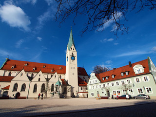 Bayern - Kirche St. Mang Kempten (Allgäu)