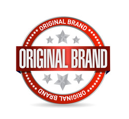 original brand seal illustration design