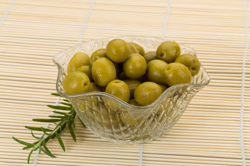 Green olives