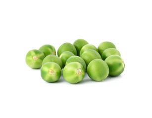 thai eggplant on white background