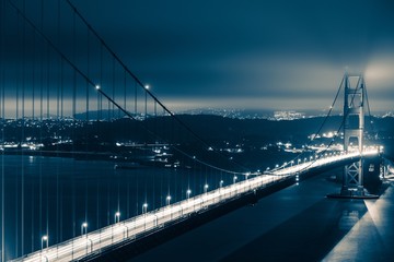Golden Gate Night Scenery