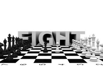 chess fight