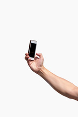 take a photo by mobile phone