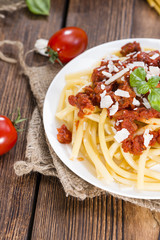 Macaroni with Tomato Sauce