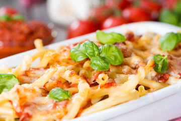 Fresh made Pasta Bake