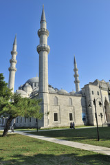 Fototapeta na wymiar Istanbul, Turchia, moschea di Solimano, Süleymaniye