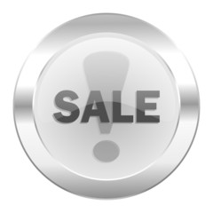 sale chrome web icon isolated