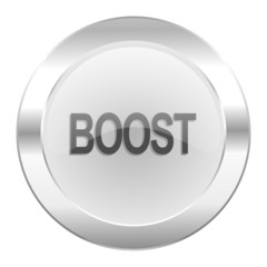 boost chrome web icon isolated