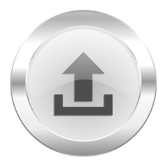 upload chrome web icon isolated