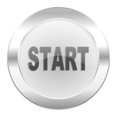 start chrome web icon isolated