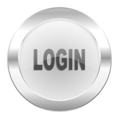 login chrome web icon isolated