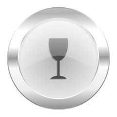 alcohol  chrome web icon isolated