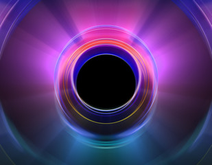 Circular colorful abstract background