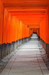 Fushimi Inari Taisha shrine in Japan