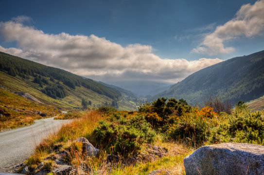Paesaggio di irlanda tradizionale