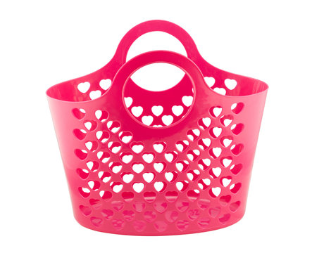 heart dot plastic handle isolated