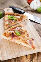 Ham and Pineapple Pizza Slices