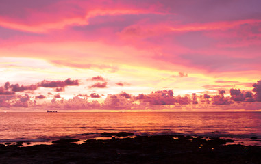 Bay View Evening Scene