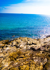 Sands of White Idyllic Place