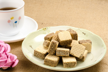 Chocolate wafer