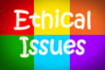 Ethical Issues Concept