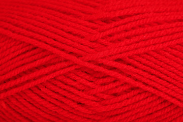 Knitting yarn texture, close up