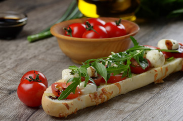 Caprese sandwich