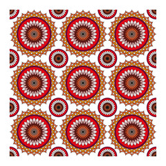 Arabesque, ottoman seamless pattern