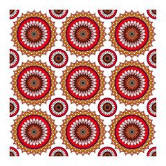 Arabesque, ottoman seamless pattern