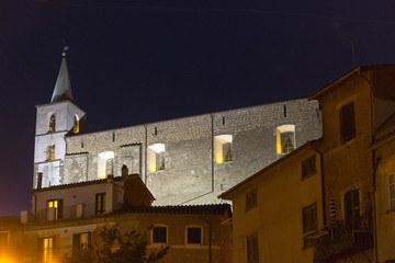 Fototapeta na wymiar Fabrica di Roma by night