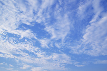 青空と白雲