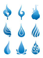 Water Drops Icons