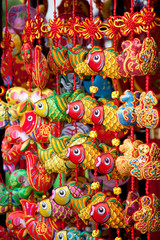 Fototapeta premium chinese amulets as souvenirs