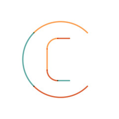 Minimal line design logo